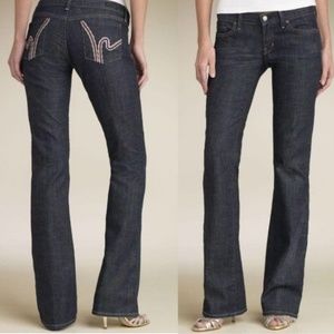 Citizens of humanity crochet H low waist boot cut